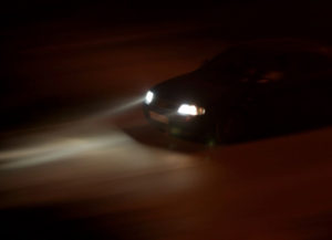 Фары ночью